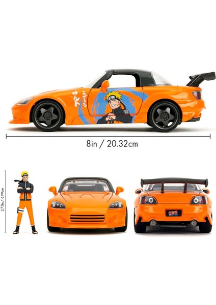 Naruto 2001 Honda S2000 - 1:24 modelleri
