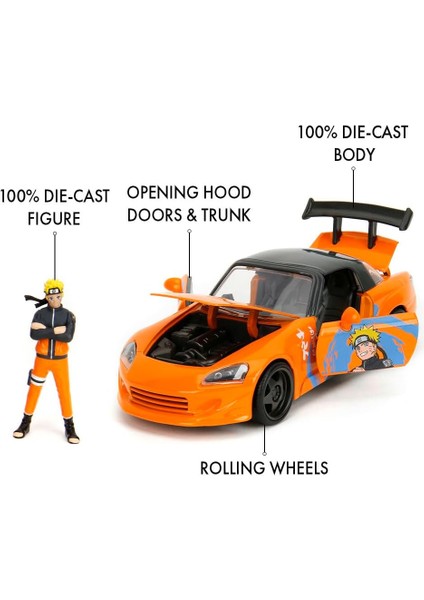 Naruto 2001 Honda S2000 - 1:24 fırsatları