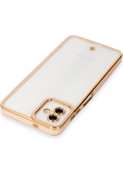 Zengezur Newface Samsung Galaxy A04 Kılıf Liva Lens Silikon - Rose fırsatları