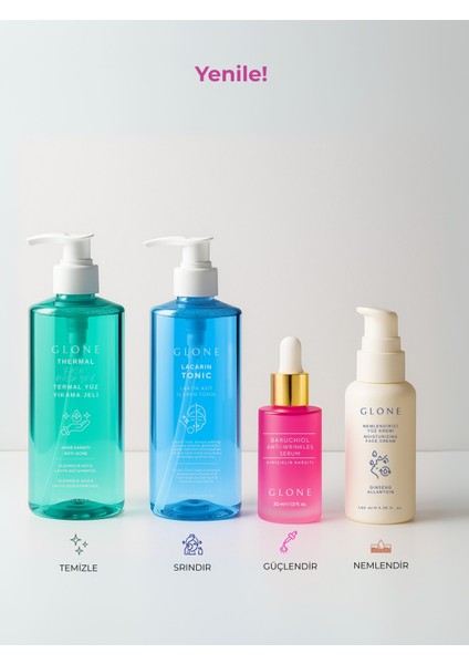 Bakuchiol Kırışıklık Karşıtı Yüz Serumu | 30ml | Doğal Retinol Alternatifi, Doğal ve Sıkı Bir Cilt İçin