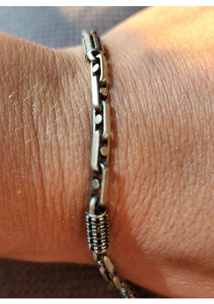 925 Ayar Gümüş Erkek Bileklik