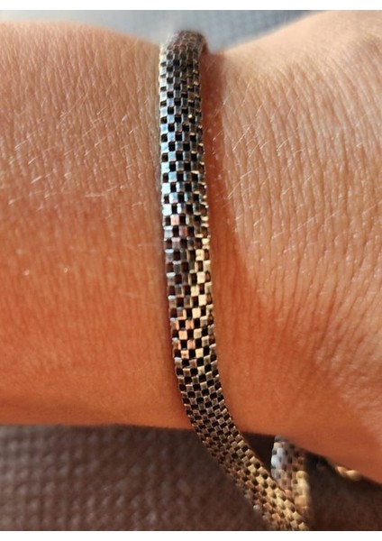 925 Ayar Gümüş Erkek Bileklik