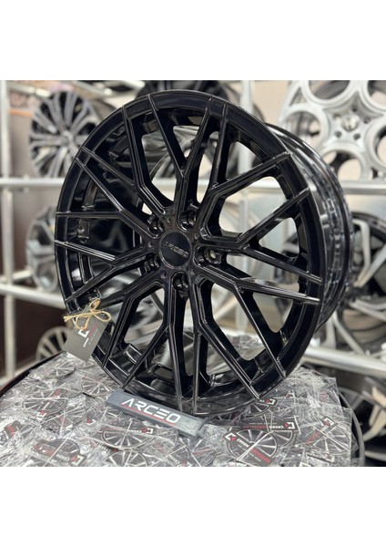 17'' 4X100 Arceo Valencia Glossy Black Jant Modeli modelleri