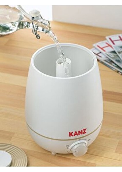 Manuel Üstten Doldurmalı Beyaz Buhar Makinesi 2 Litre Kapasite Hızlı Isınma Özelliği