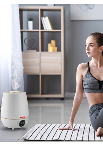 Dijital Uzaktan Kumandalı Üstten Doldurmalı Buhar Makinesi 2 Litre Beyaz