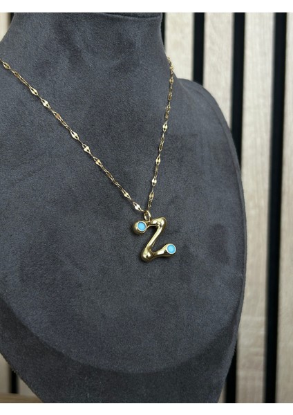 Z Harfli Çelik Kolye modelleri