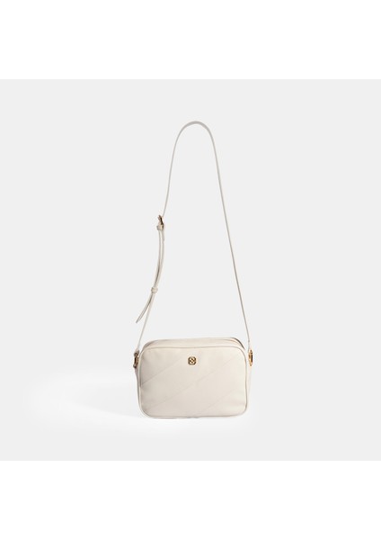 Kadın Beyaz Postacı Çantası