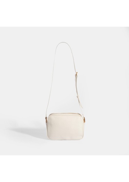 Kadın Beyaz Postacı Çantası modelleri