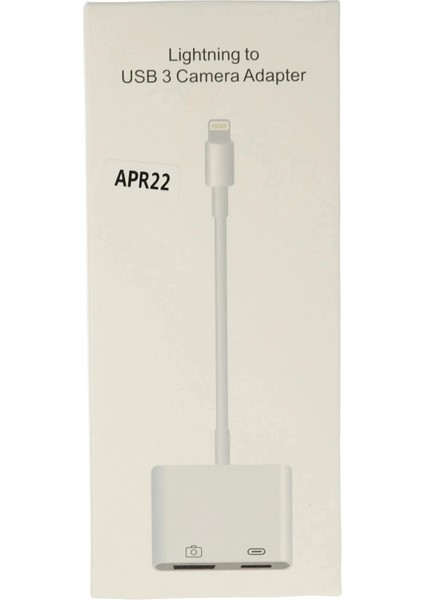 Bfs APR22 Iphone Otg 2in1 - Beyaz modelleri