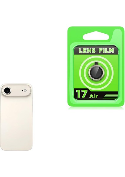 iPhone 17 Air Uyumlu Kamera Lens Koruyucu Temperli Cam Tam Koruma modelleri