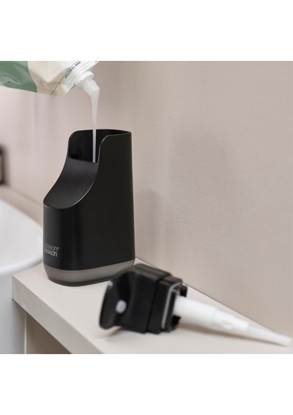 Slim Kompakt Sıvı Sabunluk Mat Siyah fırsatları