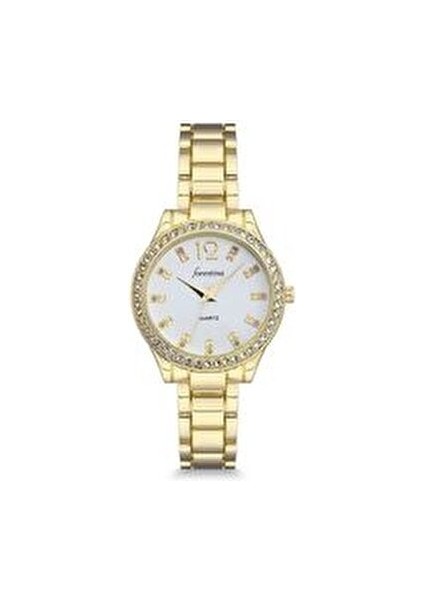 Kadın Kol Saati ve Bileklik Kombinasyonu 32 mm Beyaz Kadran Zirkon Taşlı Su Geçirmez fiyatları