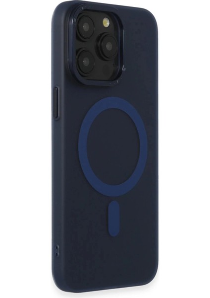 Bfs iPhone 15 Pro Max Kılıf Lodos Magneticsafe Mat Kapak - Mavi fiyatları