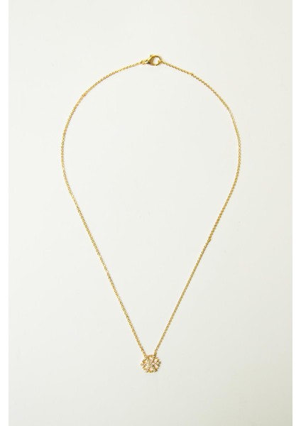 Gold Kar Tanesi Zirkon Taşlı Kolye fiyatları