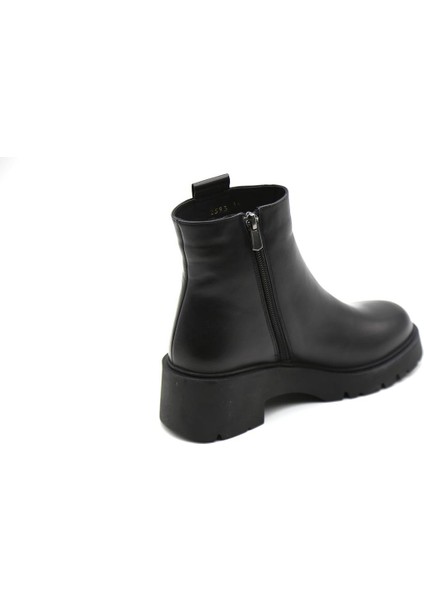 2593 Kadın Deri Bot modelleri