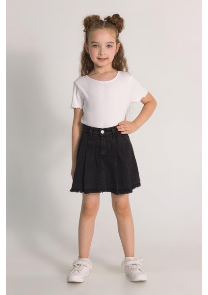 Dmb Püsküllü Kız Şort Etek - Siyah fiyatları