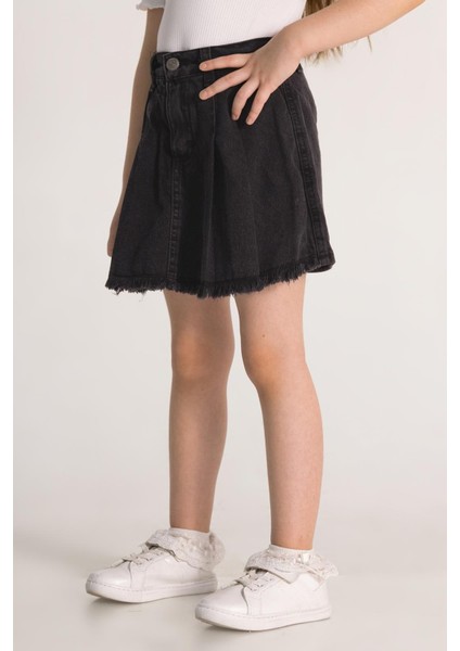 Dmb Püsküllü Kız Şort Etek - Siyah modelleri