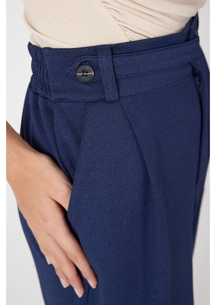 Laci Kemerli Yüksek Bel Bol Paça Kadın Pantolon 8147A indirimleri