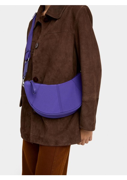 Teknik Kumaş Çapraz Askılı Çanta