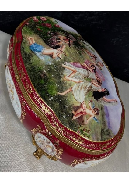 SEVRES Antika Porselen Sandık fiyatları