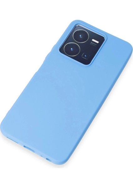Bfs Vivo Y35 Kılıf First Silikon - Mavi fırsatları