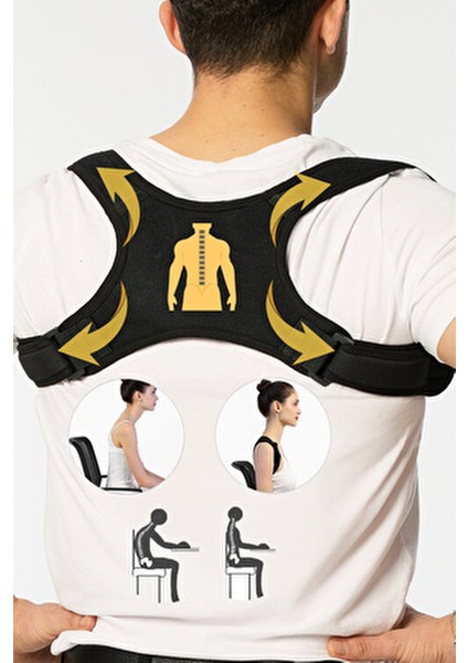 Dik Duruş Korsesi Kadın Erkek Kamburluk Korseleri Önleyici Medikal Durmak Için Korse Sırt Omuz Kifoz fiyatları