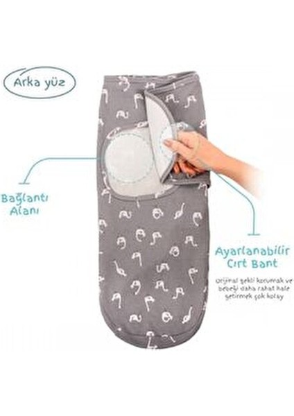 Desenli Pamuk Kundak 0-3 Ay Yenidoğan Bebeğiniz İçin Güvenli ve Rahat Yeni Sezon