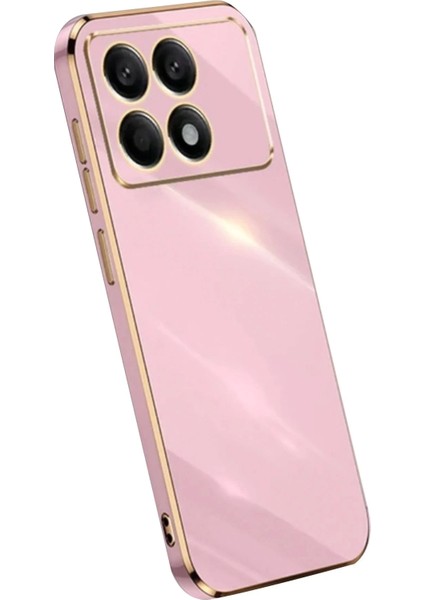 Bfs Xiaomi Poco X6 Pro Kılıf Volet Silikon - Pembe