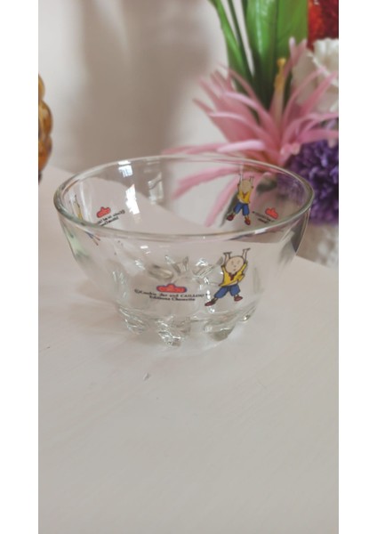 Vintage Caillou Lisanslı Orijinal Cam Kase fiyatları