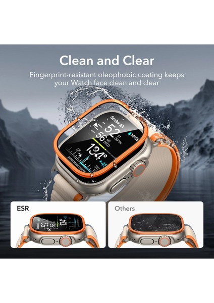 Apple Watch Ultra 49MM Armorite 2 Adet Saat Cam Ekran Koruyucu fırsatları