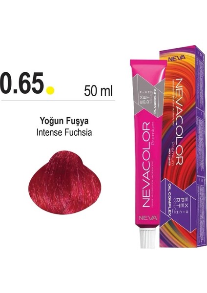 color Saç Boyası 0.65 Yoğun Fuşya