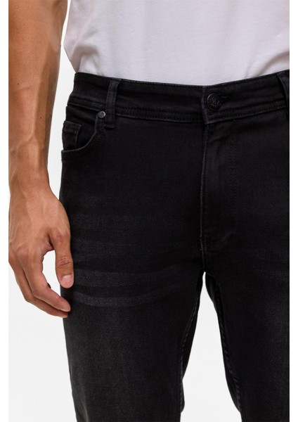 Siyah Slim Denim Pantolon modelleri