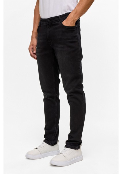 Siyah Slim Denim Pantolon fırsatları