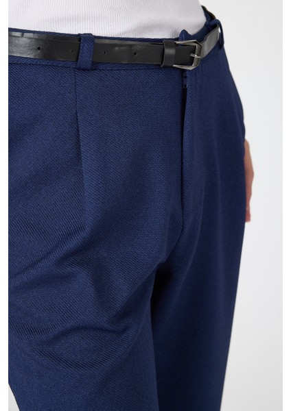 Laci Pileli Kemerli Kadın Kumaş Pantolon 8120A indirimleri