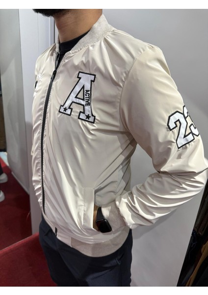 Nova Kumaş Kolej Ceket Krem