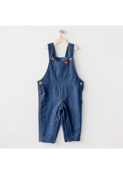 Andywawa AC25934 Casual Bebek Salopet Indigo