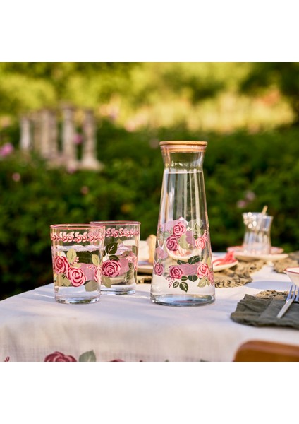 Rose Meşrubat Bardağı 4'lü (510 Cc) fiyatları