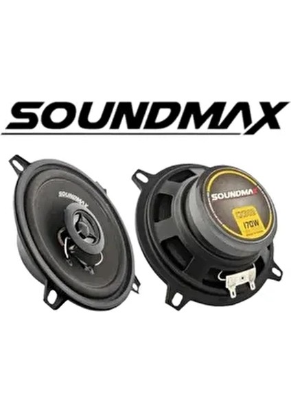 13 cm COAXİAL Oto Hoparlör 170W Orta Kalite Ses 100-250W Çıkış Gücü fiyatları