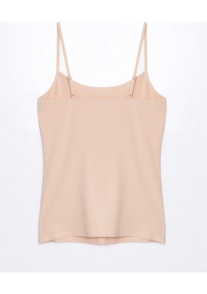 Lcw Dream Pembe U Yaka Düz Askılı Kadın Atlet