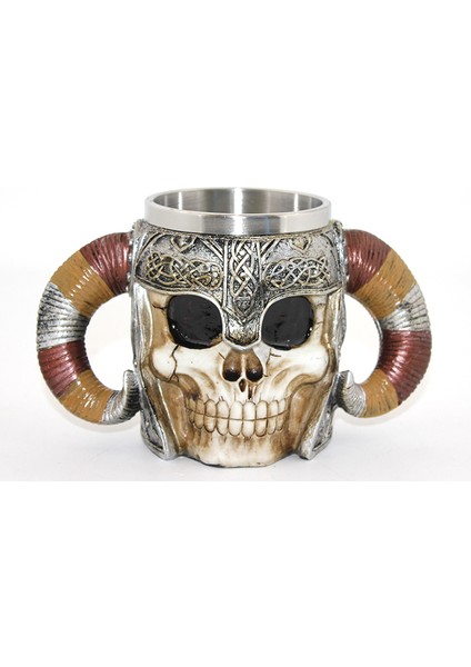 Paslanmaz Çelik Kuru Kafa Kupa Bardak Model 2