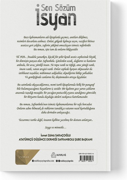 Edip Süha Ünal - Son Sözüm “isyan” modelleri