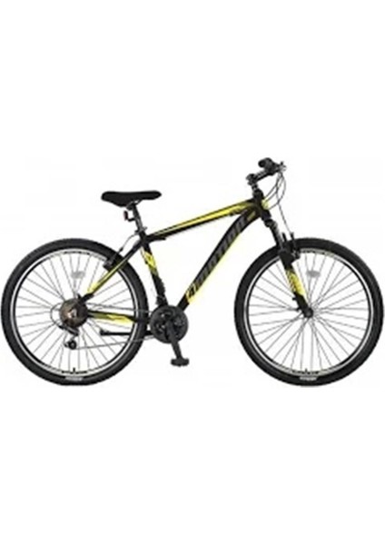 2777 Motıon Erkek Dağ Bisikleti 459H V 27,5 Jant 21 Vites Siyah Sarı