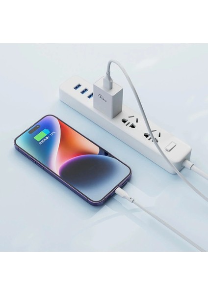 Bfs JK77 12W + PX17 1m 2.4A USB To Lightning Kablolu Pd Şarj Cihazı indirimleri