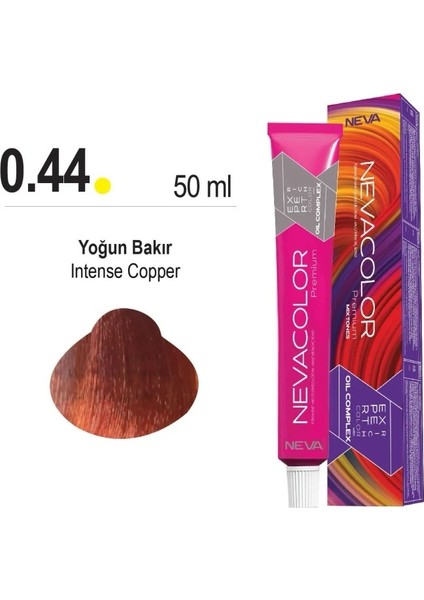 color Saç Boyası 0.44 Yoğun Bakır