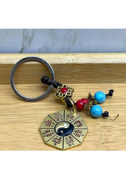 Metal Yin Yang Anahtarlık ALK4454