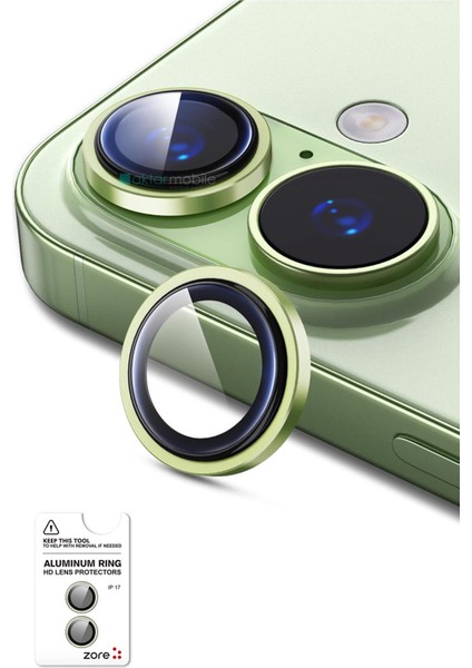 iPhone 17 Uyumlu Safir Kamera Lens Koruyucu Anti-Reftective Premium Temperli Cam