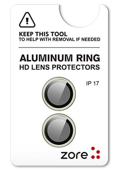 iPhone 17 Uyumlu Safir Kamera Lens Koruyucu Anti-Reftective Premium Temperli Cam fiyatları