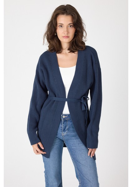 Laci Kuşaklı Örme Kadın Hırka 6905 fiyatları