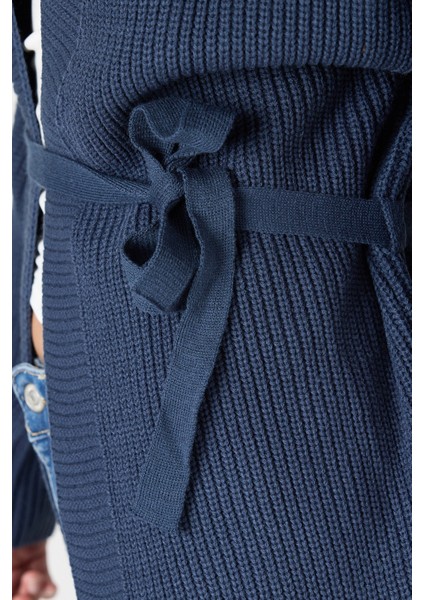 Laci Kuşaklı Örme Kadın Hırka 6905 indirimleri