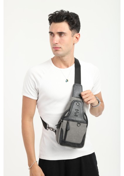 Erkek Kanvas Antrasit Çapraz Askılı Omuz Çantası Kanvas Çanta fiyatları